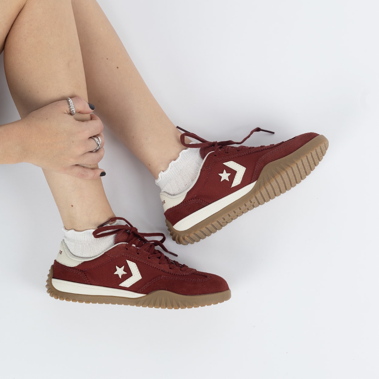Tênis Converse Run Star Trainer Ox Seasonal Telha Amendoa Marrom
