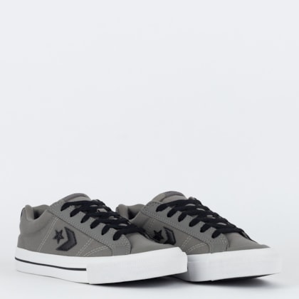 Tênis Converse Sport Casual Ox Essential Cinza Preto CO05230003