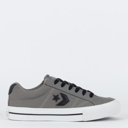 Tênis Converse Sport Casual Ox Essential Cinza Preto CO05230003