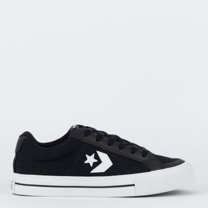 Tênis Converse Sport Casual Ox Essential Preto Branco CO05230002