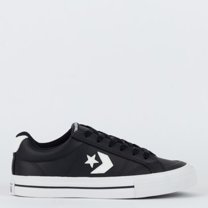 Tênis Converse Sport Casual Ox Essential Preto Branco CO05440002