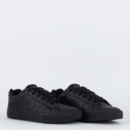 Tênis Converse Sport Casual Ox Essential Preto Preto CO05600002