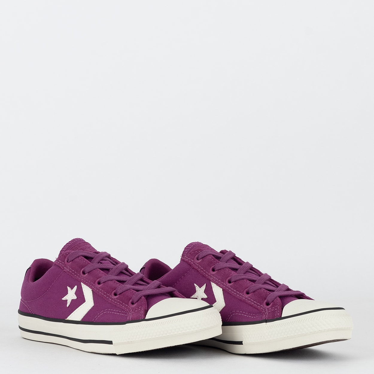 コスモススミスYS-B70OL COBALT ATS-314 Tênis Converse Star Player Ox Crafted Colors Violeta Amendoa