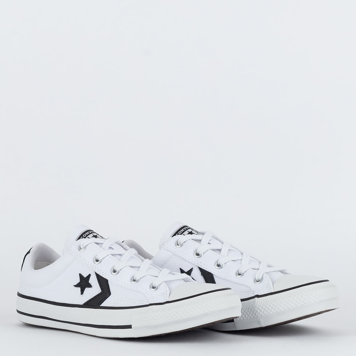 Tênis Converse Star Player Ox Essential Branco Preto CO05050002