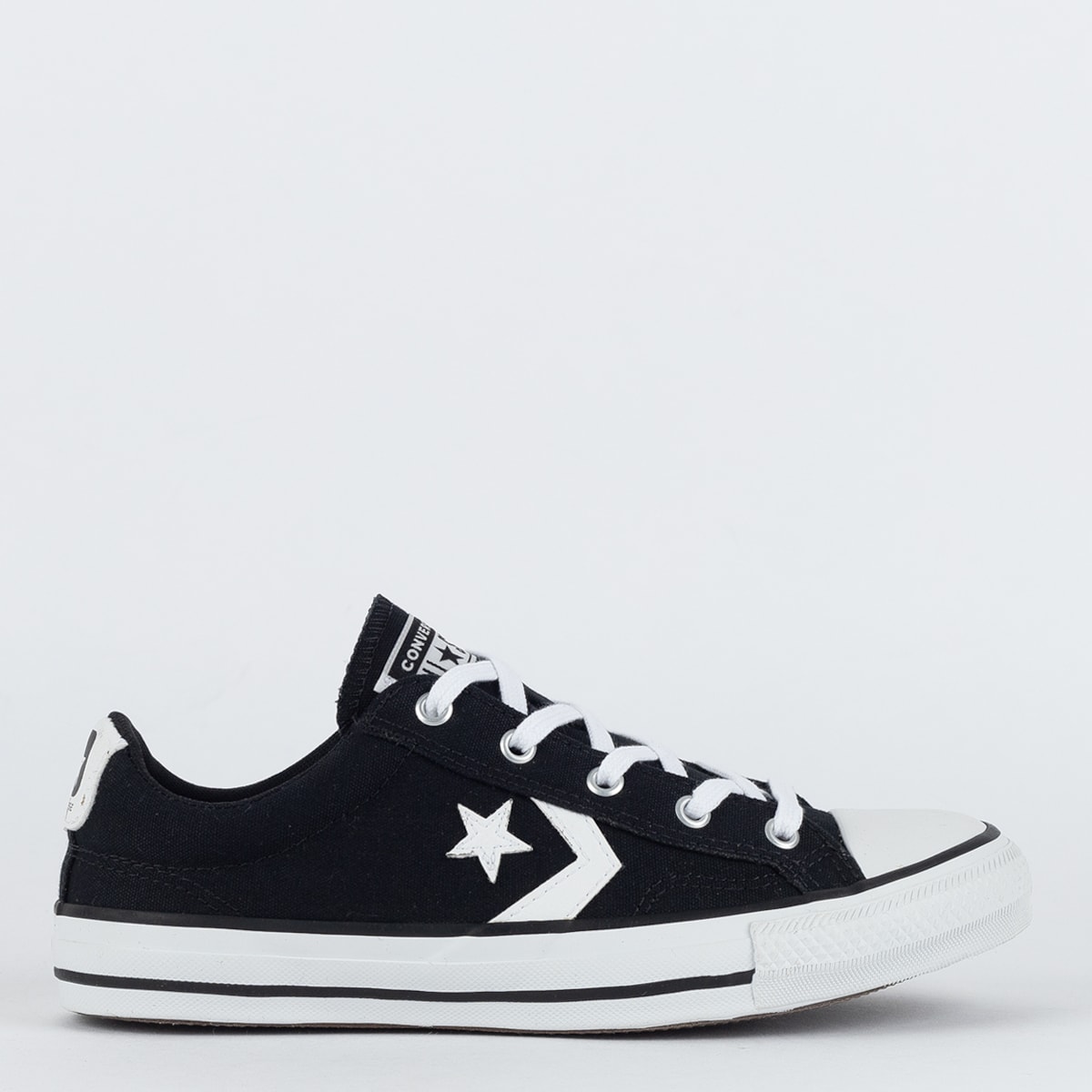 Tênis Converse Star Player Ox Essential Preto Preto Branco CO05050001