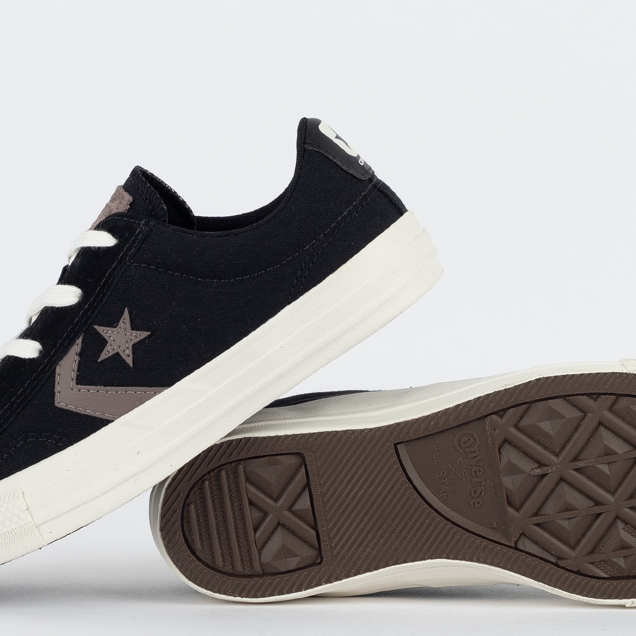 Tênis Converse Star Player Ox Preto Marrom Fosco CO05590002