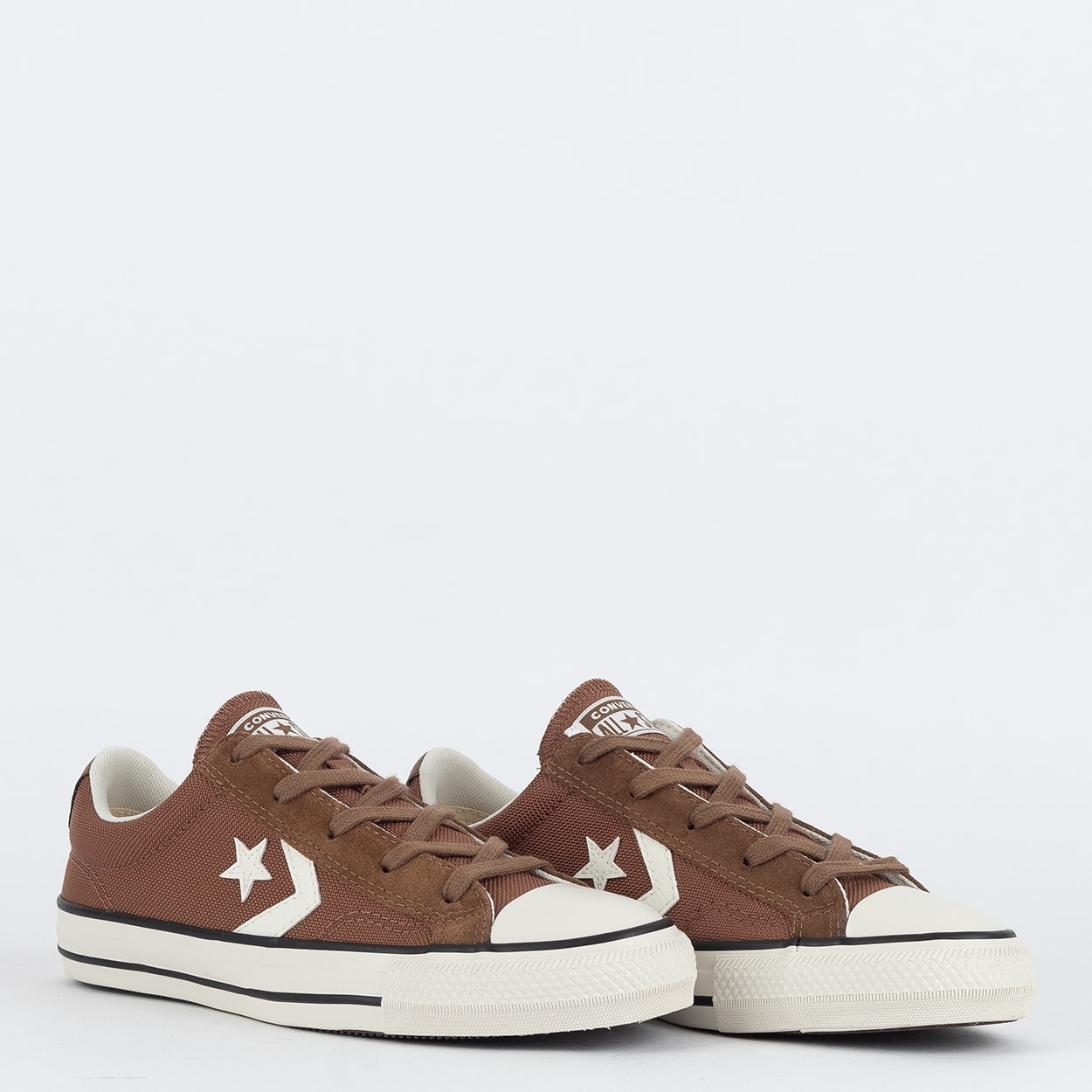 Tênis Converse Star Player Ox Seasonal Material Marrom Amendoa