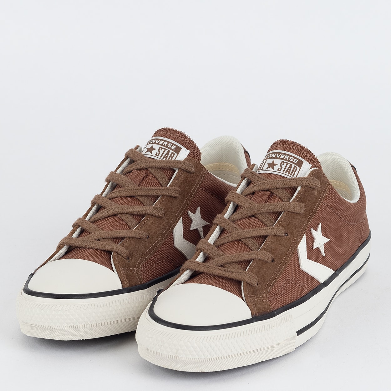 Tênis Converse Star Player Ox Seasonal Material Marrom Amendoa