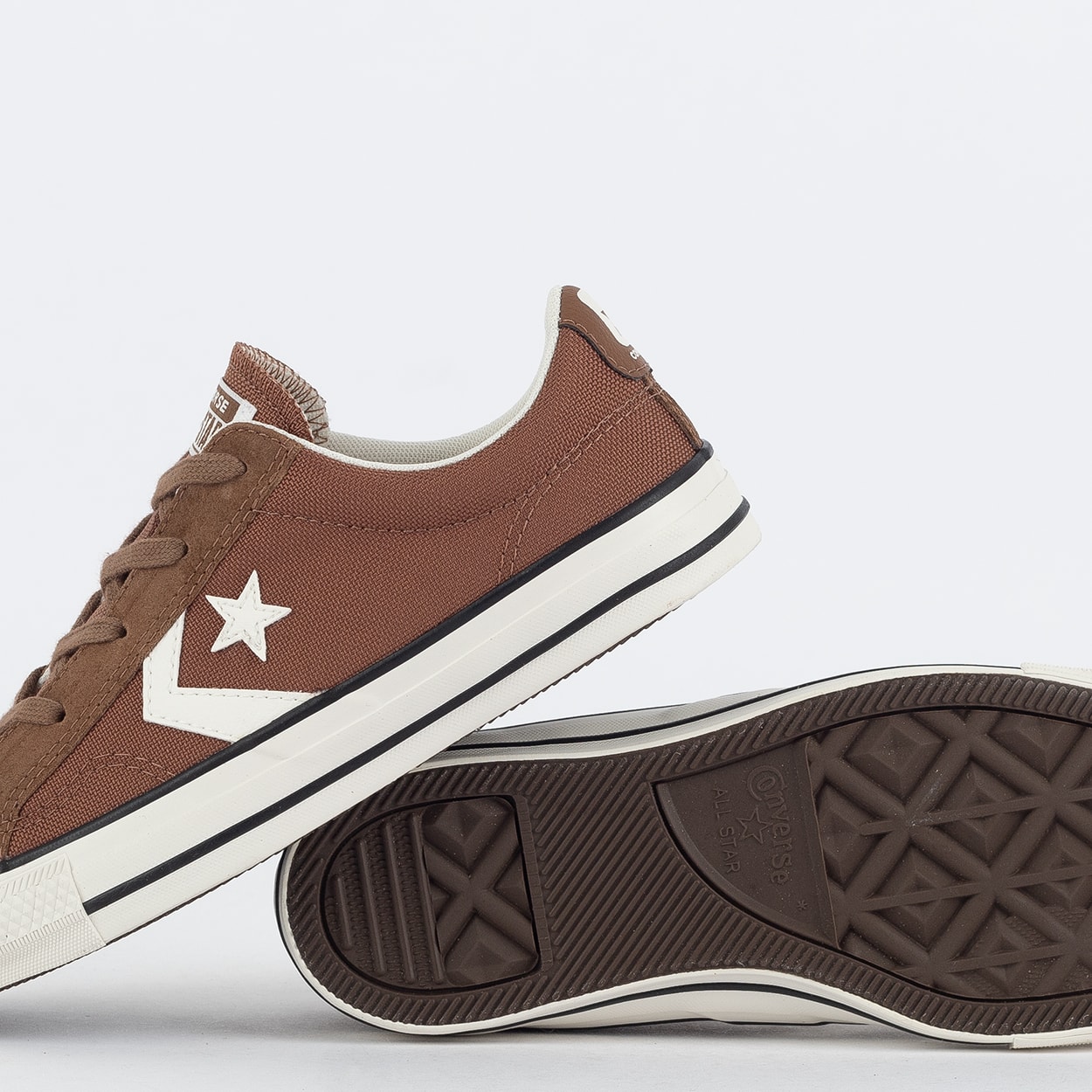 Tênis Converse Star Player Ox Seasonal Material Marrom Amendoa