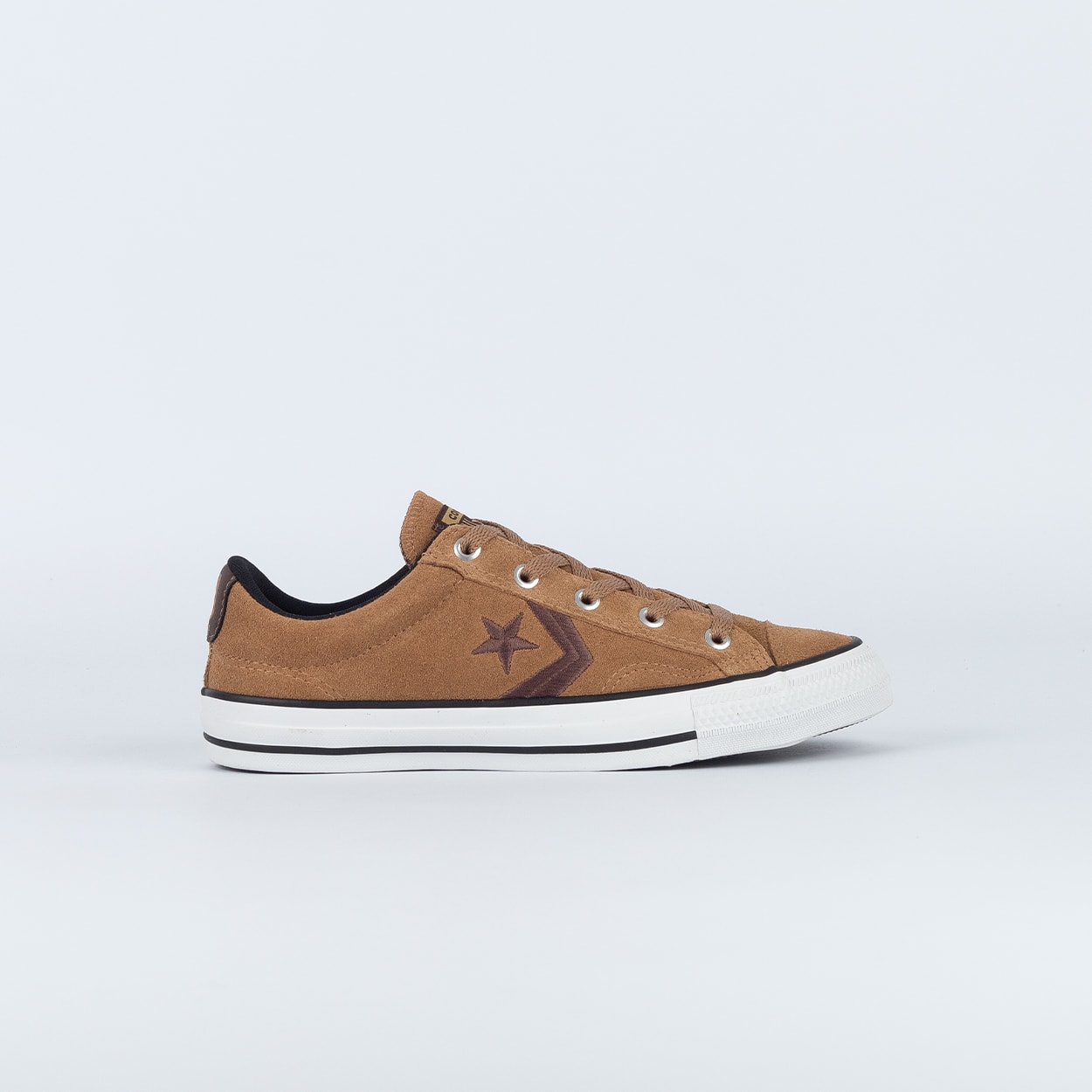 フェアリームーン Tênis Converse Star Player Ox Seasonal Suede Caramelo Medio Marrom