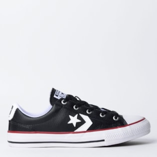 Tênis Converse Star Player Preto Vermelho CO01370003 Tênis Converse Star Player Preto Vermelho CO01370003