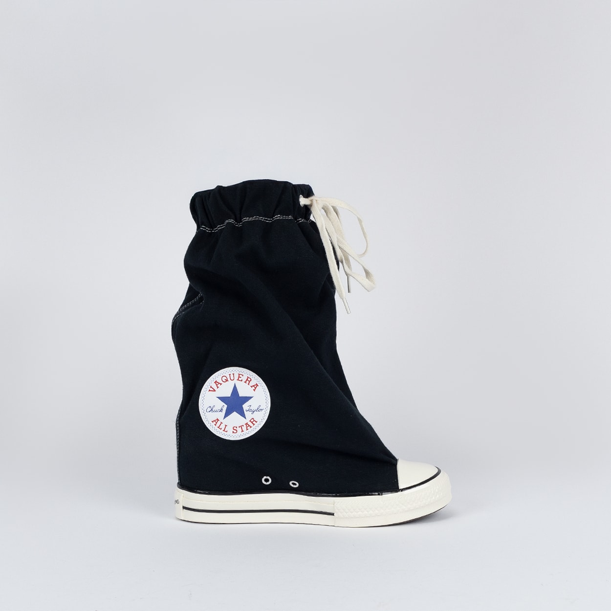 Tênis Converse Vaquera Chuck Taylor All Star Wedge X-Hi Black