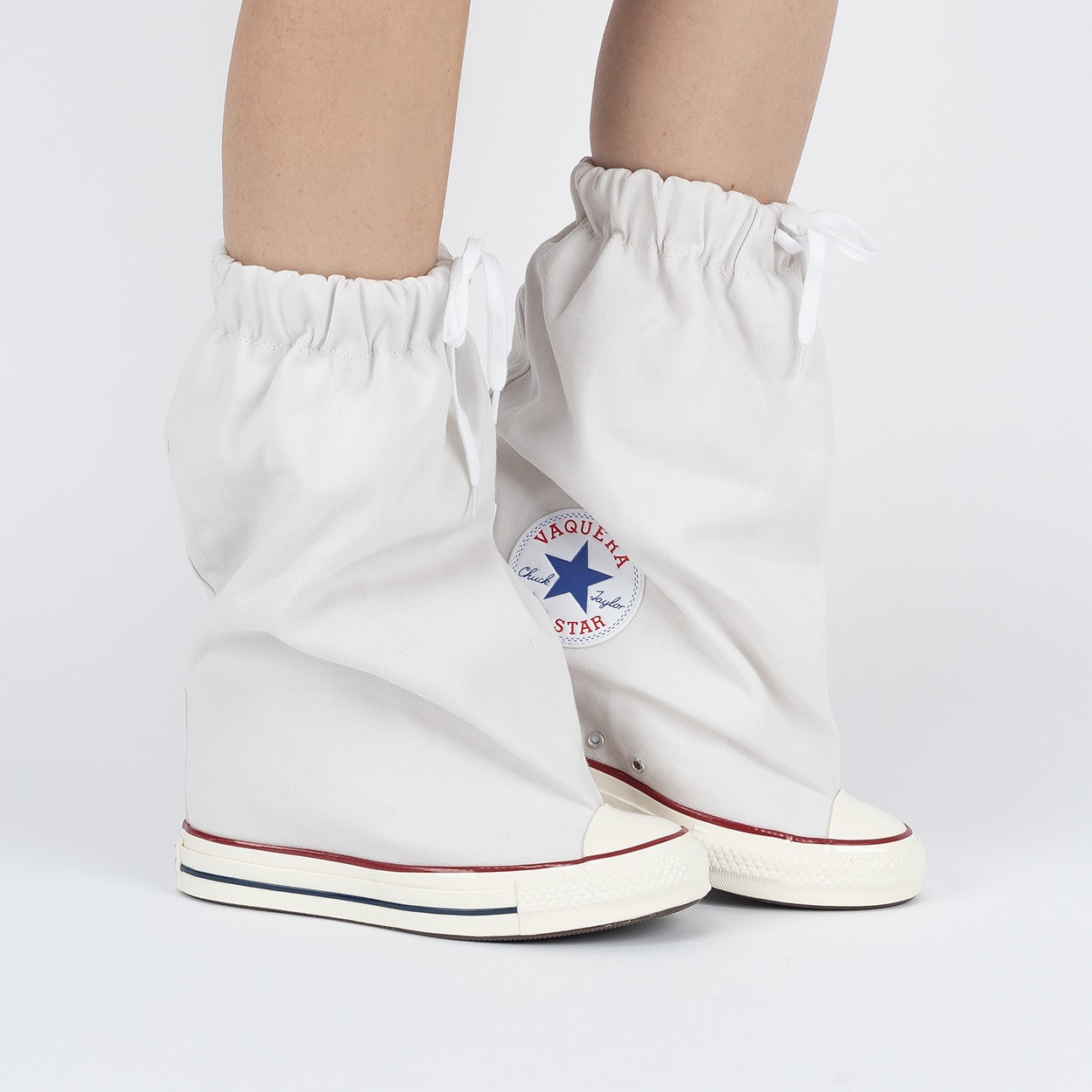 Tênis Converse Vaquera Chuck Taylor All Star Wedge X-Hi White