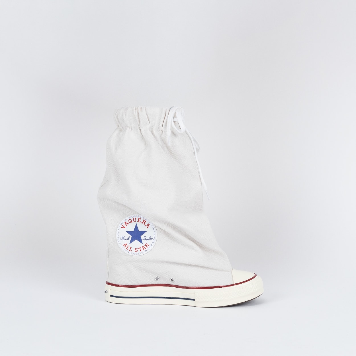 CONVERSE Chuck Taylor All Star ホワイト限定 Tênis Converse Vaquera Chuck Taylor All Star Wedge X-Hi White