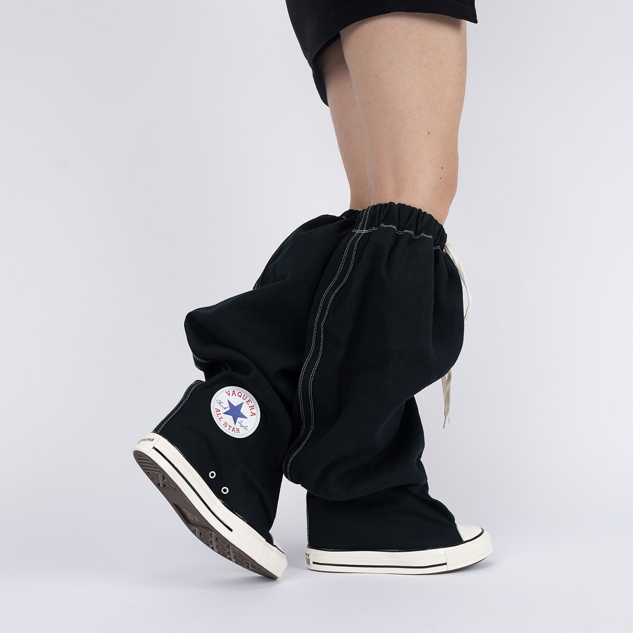 Tênis Converse Vaquera Chuck Taylor All Star Wedge XX-Hi Black