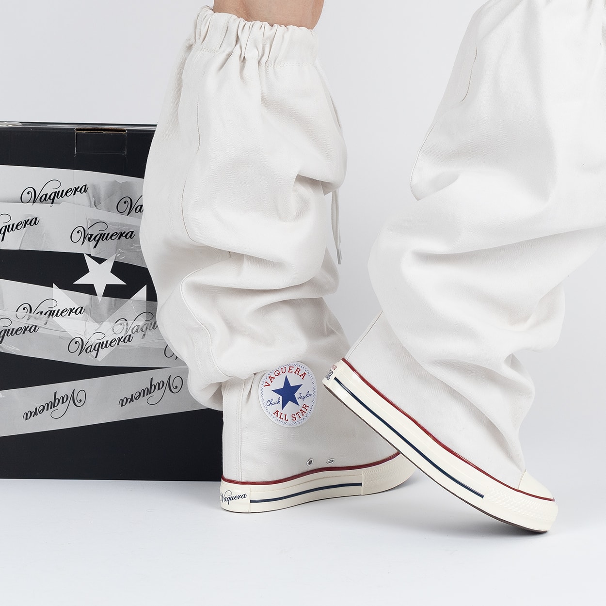 Tênis Converse Vaquera Chuck Taylor All Star Wedge XX-Hi White