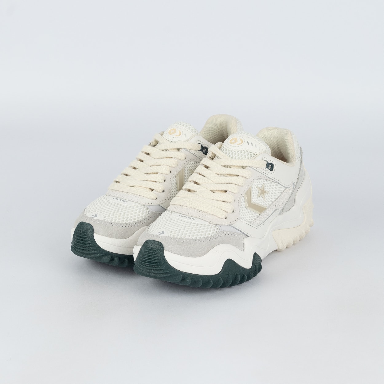 Tênis Converse Wave Motion Trainer Ox Double Varsity Vintage White