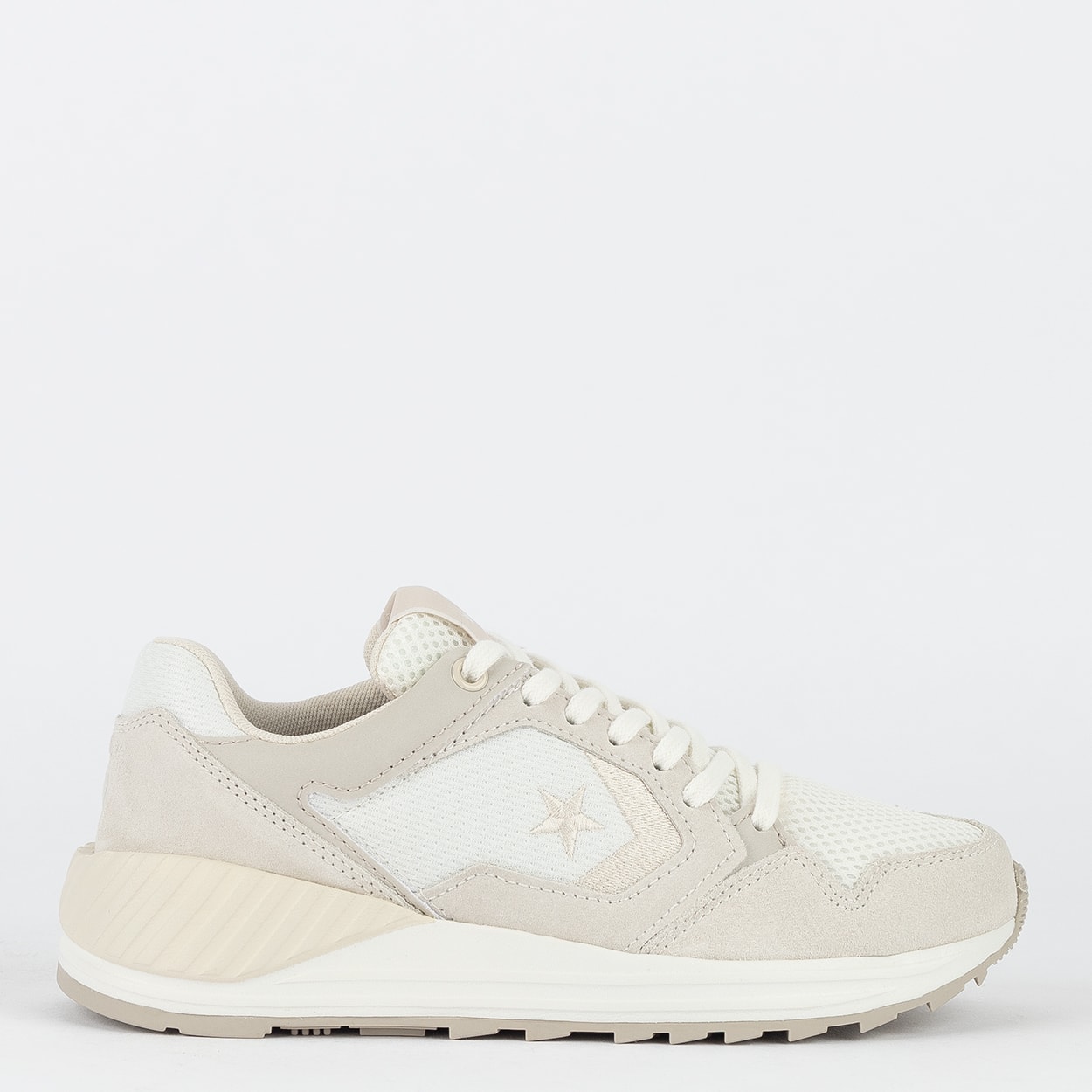 Tênis Converse Wave Trainer Ox Seasonal Color Vintage White Egret