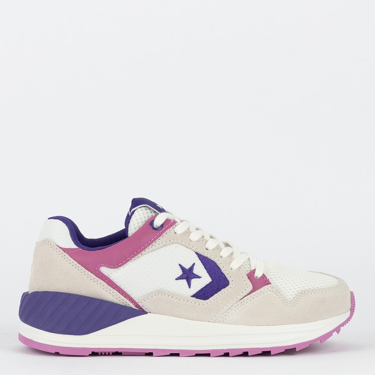 あつ‼️ Tênis Converse Wave Trainer Ox Seasonal Color Vintage White Egret