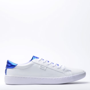 Tênis Keds Ace Sint-Metaliz Branco Blue KD1208921 Tênis Keds Ace Sint-Metaliz Branco Blue KD1208921
