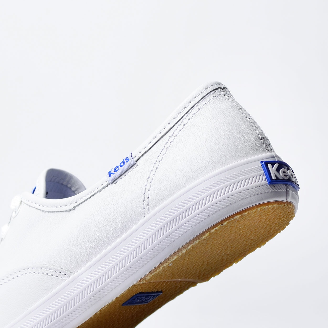 tênis keds champion woman leather branco