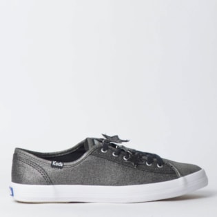 Tênis Keds Kickstart Glitter Star Preto KD1396001 Tênis Keds Kickstart Glitter Star Preto KD1396001