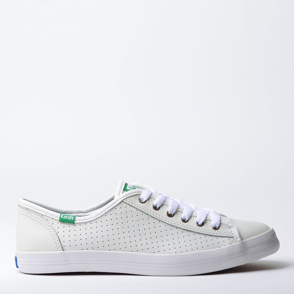 tênis keds kickstart perf leather branco