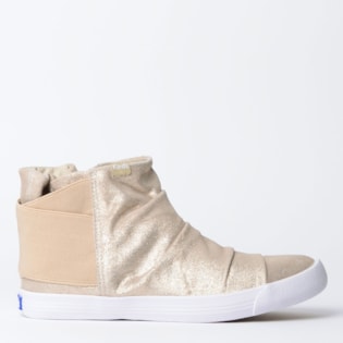 Tênis Keds Topkick Boot Gliter Suede Ouro KD1302411 Tênis Keds Topkick Boot Gliter Suede Ouro KD1302411