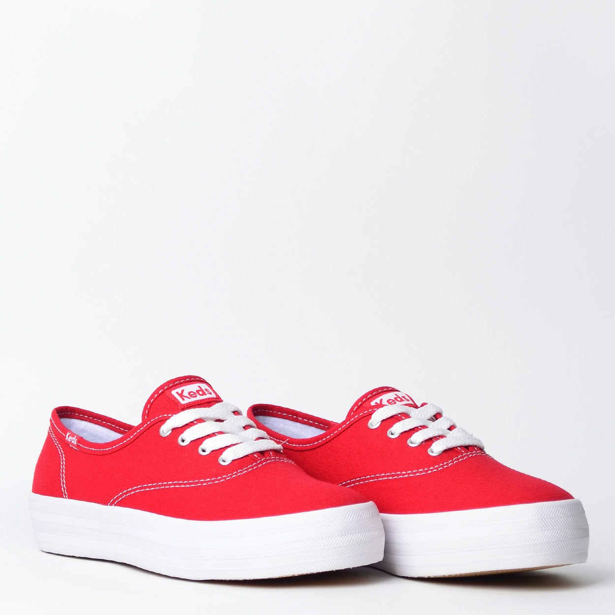 tênis keds triple canvas branco