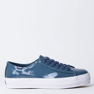 Tênis Keds Triple Kick Patent Denim KD1308721 Tênis Keds Triple Kick Patent Denim KD1308721