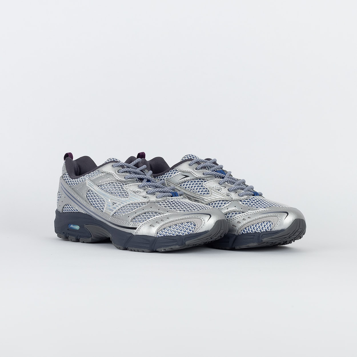 ミミズ Tênis Mizuno MXR Space Lights Prata Prata Nimbus