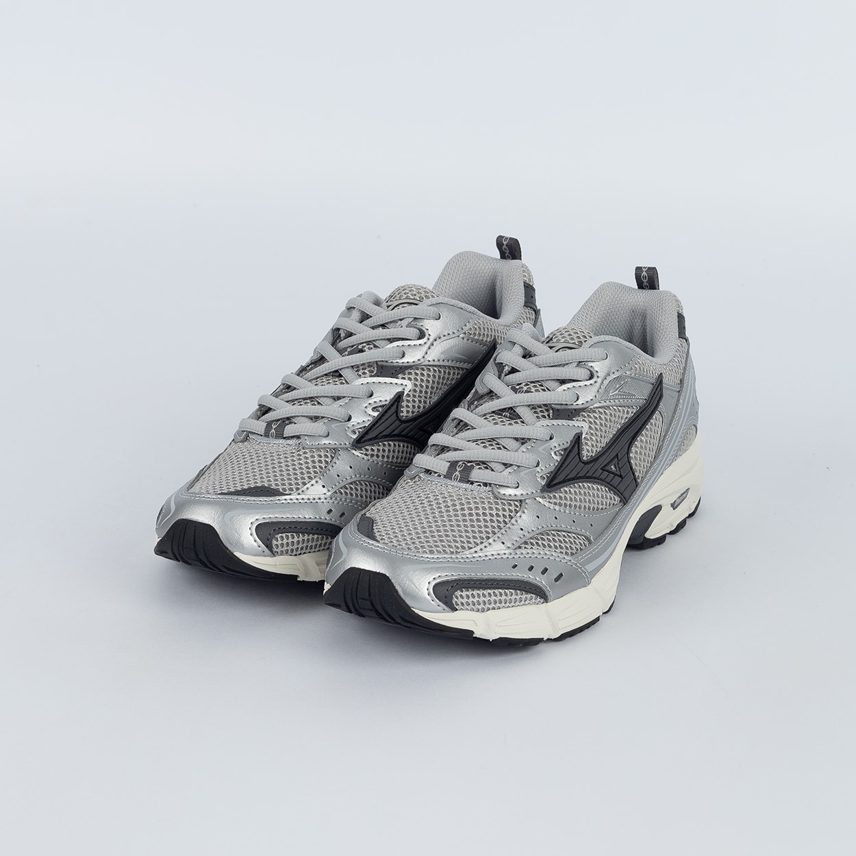 Tênis Mizuno MZR LS Original Cinza Cinza Escuro