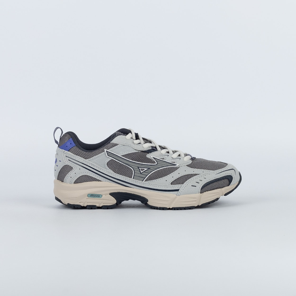 Tênis Mizuno MZR LS Premium Grafite Cinza Claro