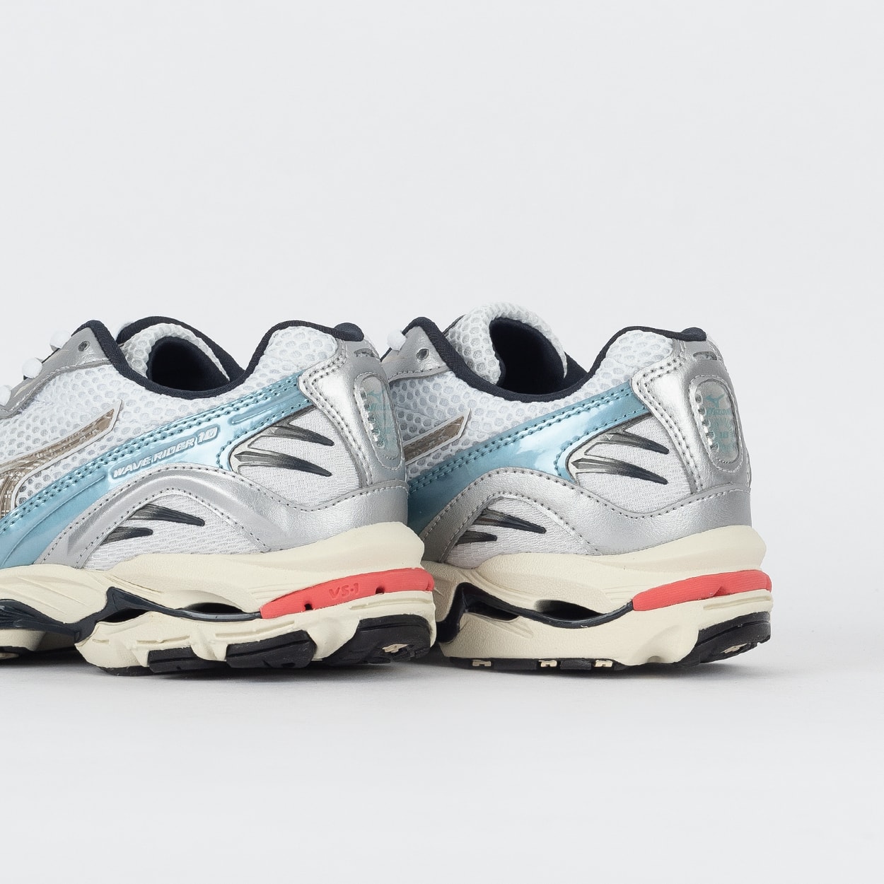 Tênis Mizuno Wave Rider 10 Sport Branco Cimento Reef
