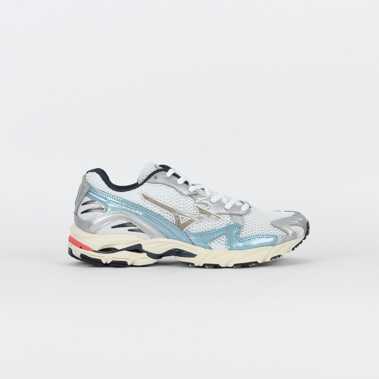 Tênis Mizuno Wave Rider 10 Sport Branco Cimento Reef