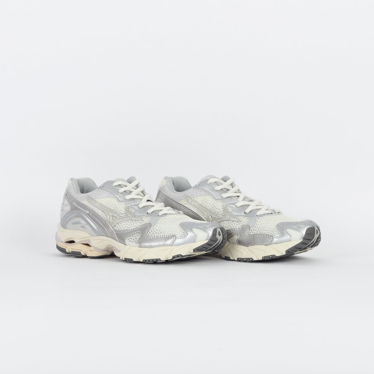 Tênis Mizuno Wave Rider 10 Sport Branco Prata