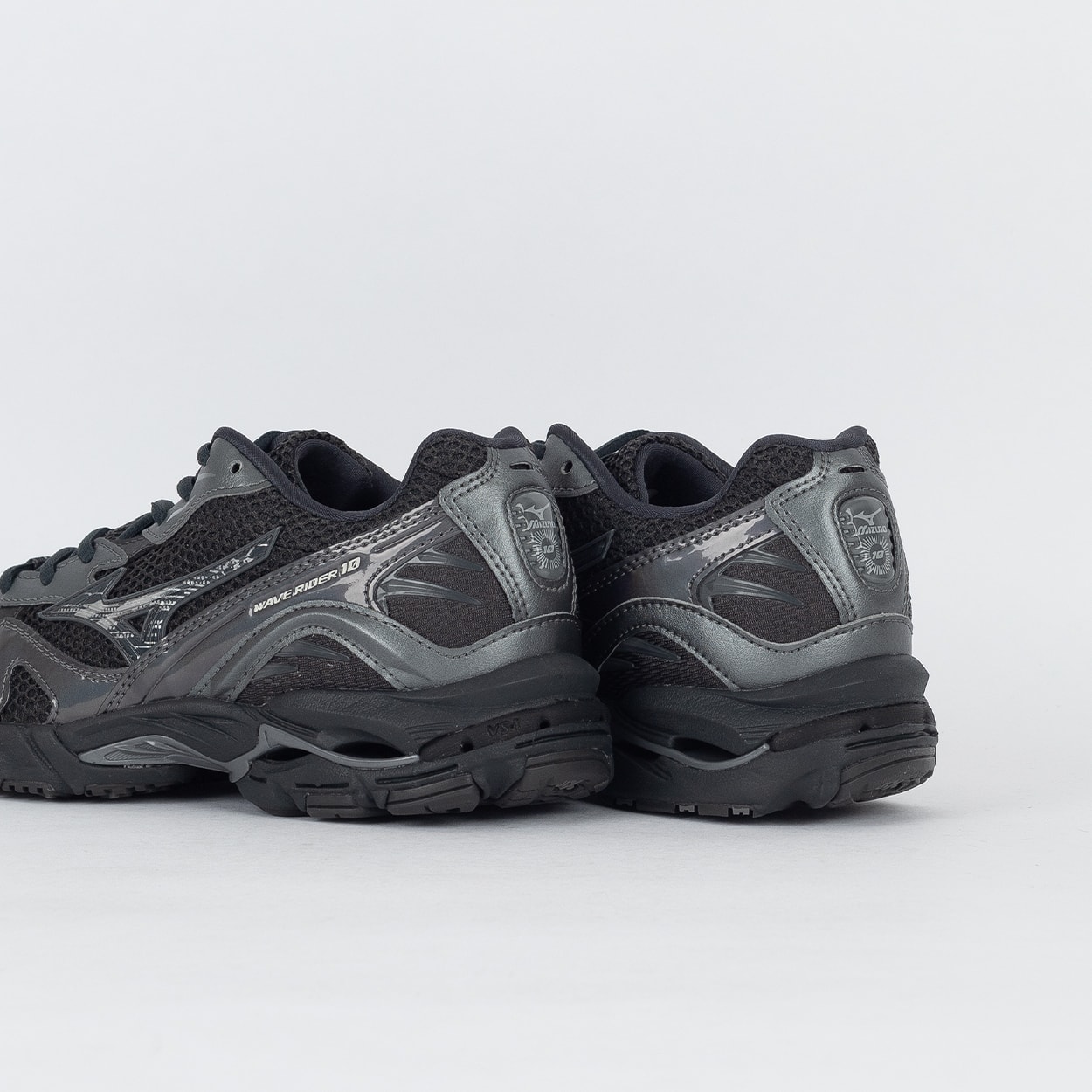 Tênis Mizuno Wave Rider 10 Sport Preto Prata