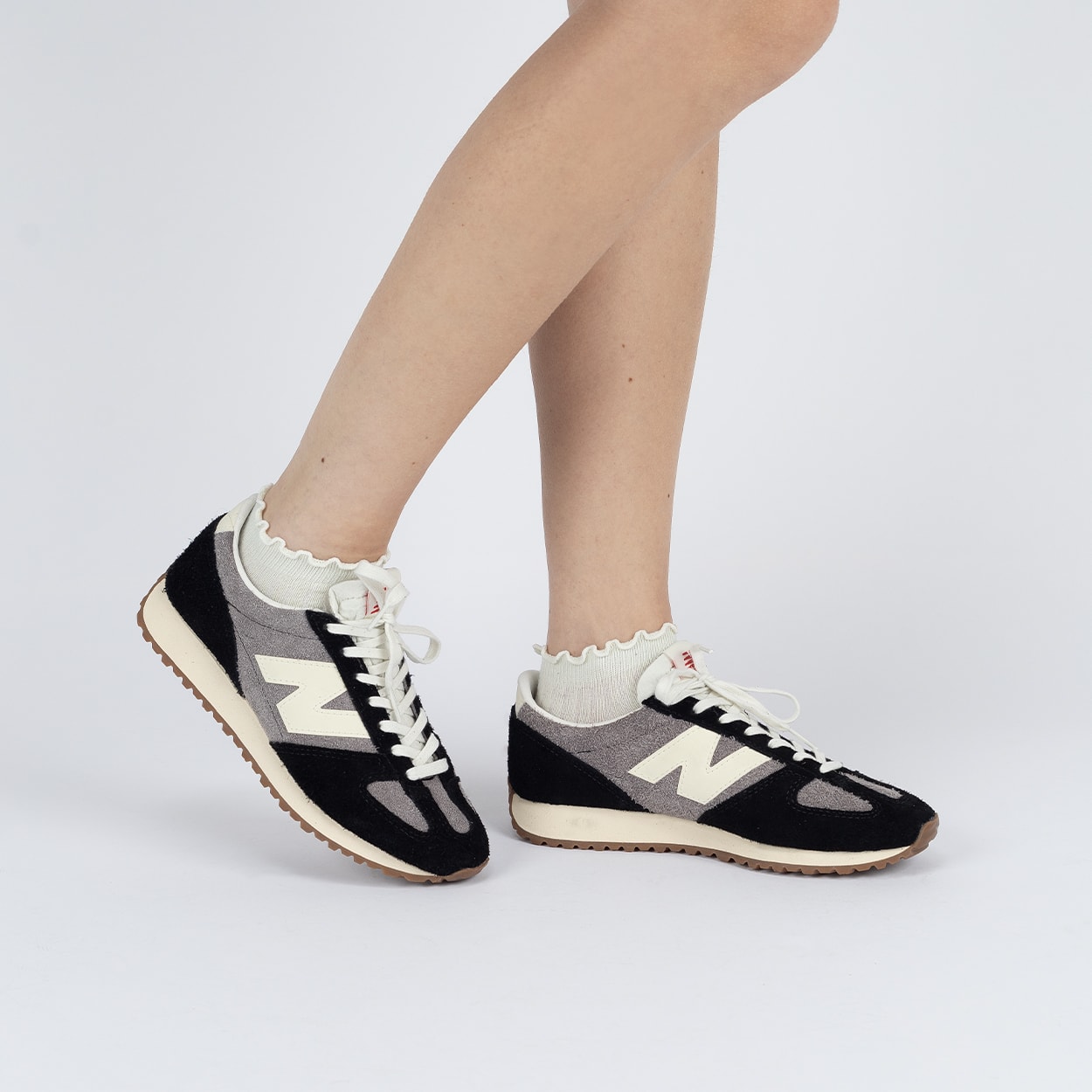 Tênis New Balance 471 Preto Branco Off U471BLE