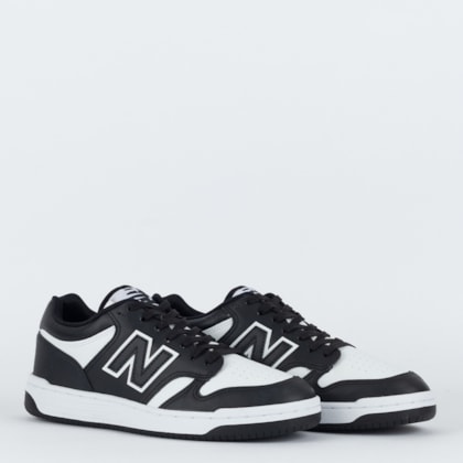 Tênis New Balance 480 Low Black White BB480LYA