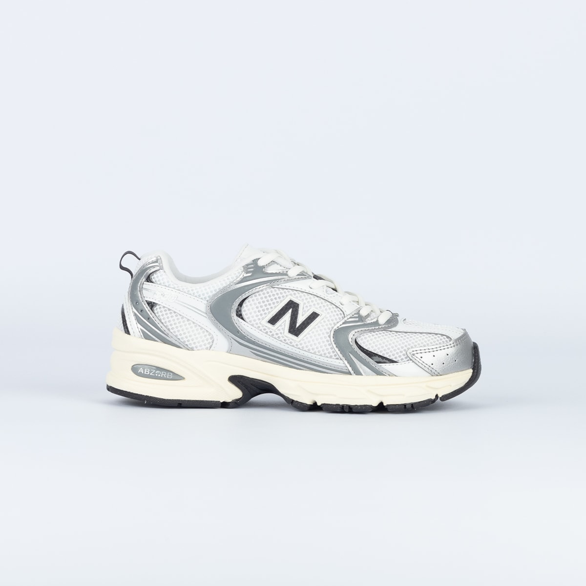 Tênis New Balance 530 Branco Prata Preto U530ESA