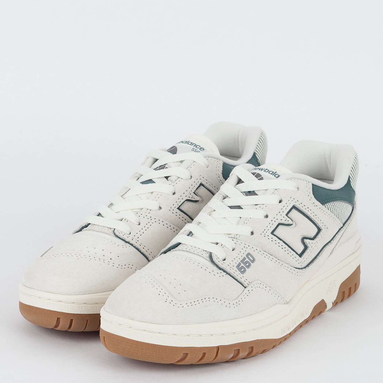 Tênis New Balance 550 Bege Claro Verde Escuro BBW550SE