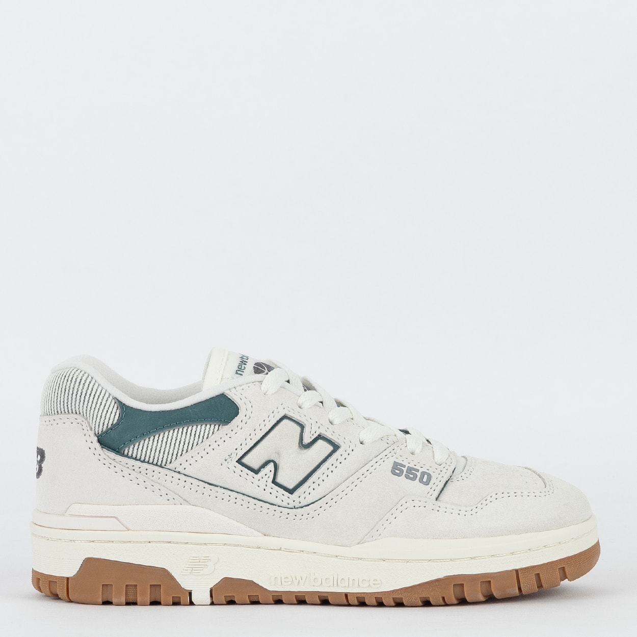 Tênis New Balance 550 Bege Claro Verde Escuro BBW550SE