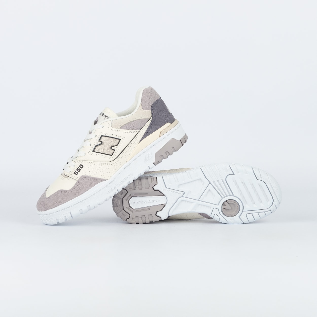NEC LL550/WとT350/56AB Tênis New Balance 550 Branco Cinza W5503L1