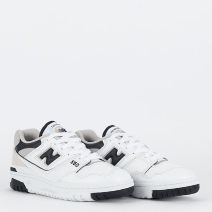 Tênis New Balance 550 White Black BB550ESI