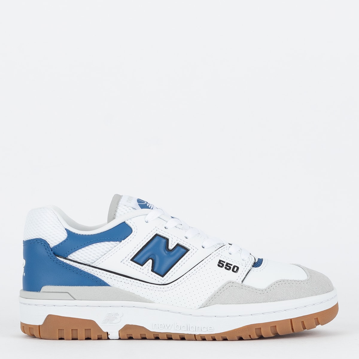 Azul Escuro New Balance 550 Branco E Azul Tênis New Balance 550