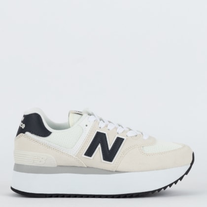 Tênis New Balance 574+ Linen Phantom WL574ZAH