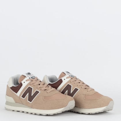 Tênis New Balance 574 V2 Flat Taupe WL574DU2