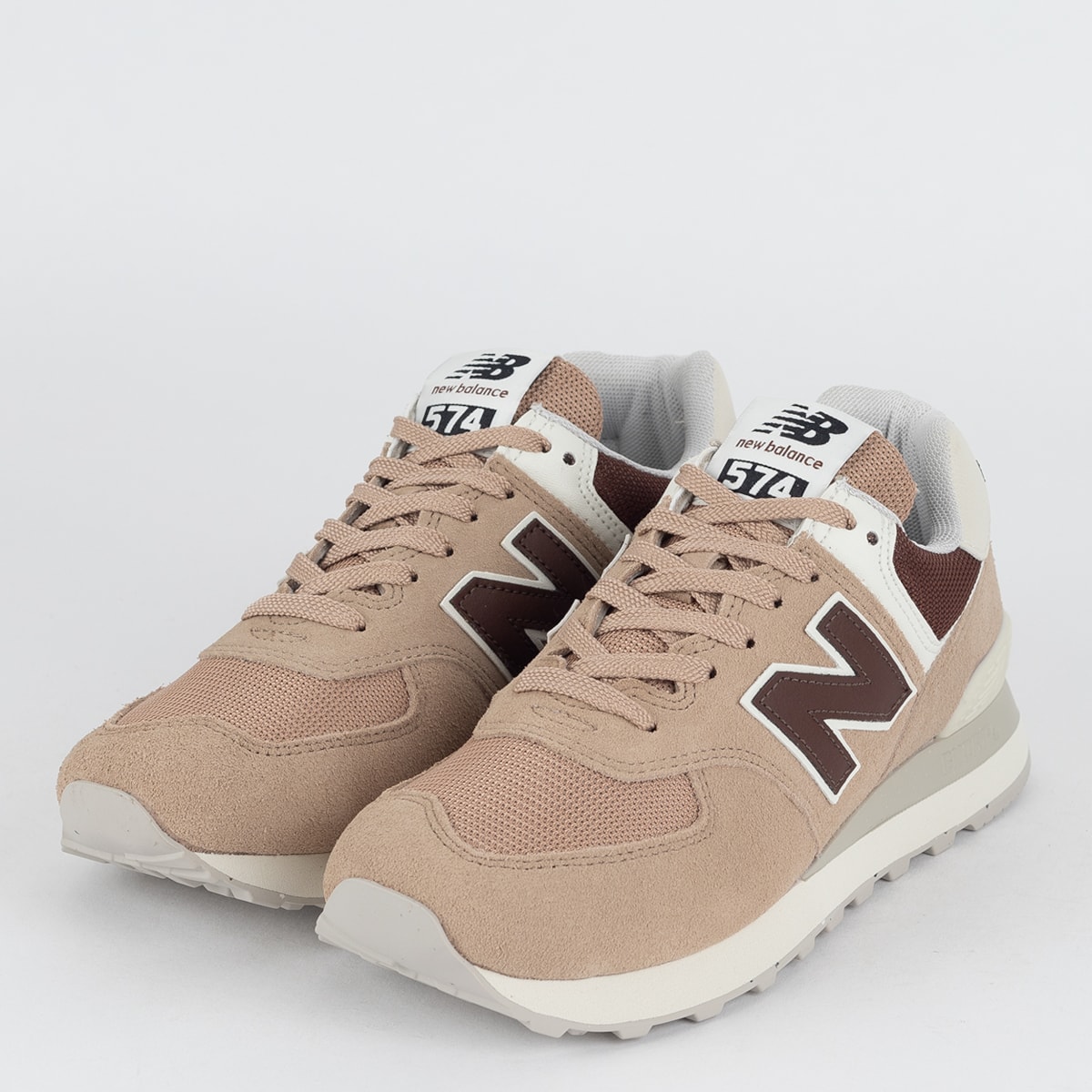 Tênis New Balance 574 V2 Flat Taupe WL574DU2