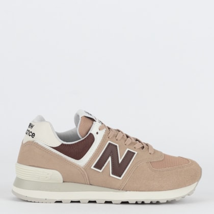 Tênis New Balance 574 V2 Flat Taupe WL574DU2