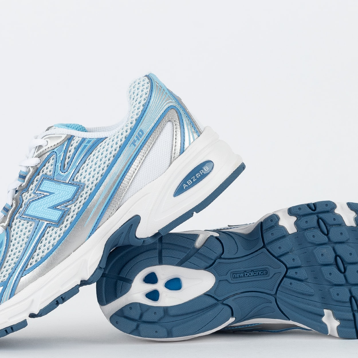 Tênis New Balance 740 Branco Azul Celeste U740ST2